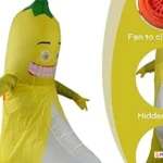 banana costume fan